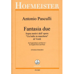         Fantasia due sopra motivi dell'opera "Un ballo in maschera" di Verdi - Antonio Pasculli
    