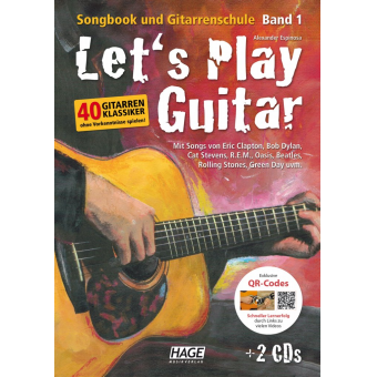 Let's play Guitar (+QR Codes +2 CD's)