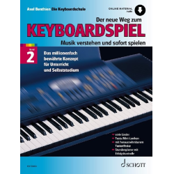         Der neue Weg zum Keyboardspiel Band 2 (+Online-Audio) - Axel Benthien
    