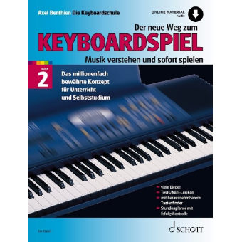 Der neue Weg zum Keyboardspiel Band 2 (+Online-Audio)