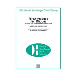         Rhapsody in Blue (Setting for Piano and Wind Ensemble) - George Gershwin / Arr. Donald R. Hunsberger
    