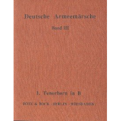         Deutsche Armeemärsche Band 3 - 10 Tenorhorn in B I
    