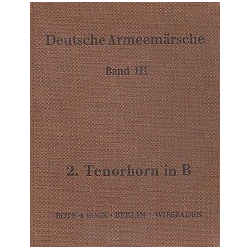         Deutsche Armeemärsche Band 3 - 11 Tenorhorn in B II
    