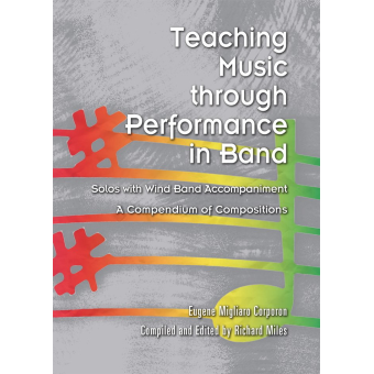 Buch: Teaching Music through Performance in Band - Solos with Wind Band Accompaniment