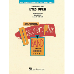         Eyes Open (from The Hunger Games) - Taylor Swift / Arr. James Kazik
    