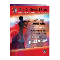         Pop & Rock Hits Instrument Solos Cl/CD
    