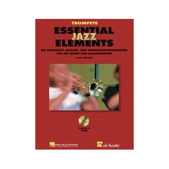 Essential Jazz Elements (D) - Trompete - Buch + 2 Playalong-CD's