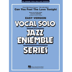         Can You Feel the Love Tonight - Elton John / Arr. Jerry Nowak
    