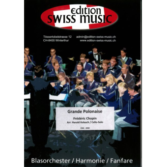 Grande Polonaise - Solo für Klavier und Blasorchester