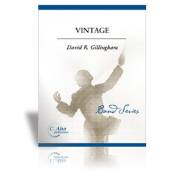         Vintage for Solo Euphonium and Band - David R. Gillingham
    