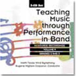         CD "3 CD Set: Teaching Music Through Performance in Band, Vol. 09" - Grade 2-3 - North Texas Wind Symphony / Arr. Eugene Migliaro Corporon
    