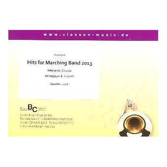Hits for Marching Band 2013