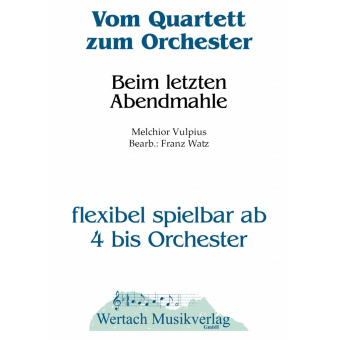 Beim letzten Abendmahle