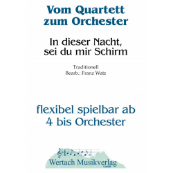         In dieser Nacht sei du mir Schirm - Traditional / Arr. Franz Watz
    