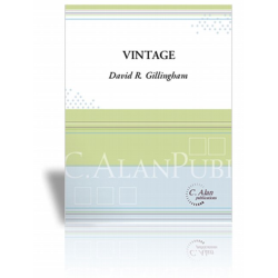         Vintage for Euphonium and Piano - David R. Gillingham
    