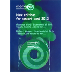 Promo Kat + CD: Scomegna - New Music for Concert Band 2013