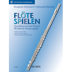         Flöte spielen - Querflötenschule Band C (+Online-Audio) - Elisabeth Weinzierl & Edmund Wächter
    