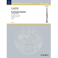         Fantasiestücke op. 43 für Klarinette und Klavier - Niels W. Gade
    