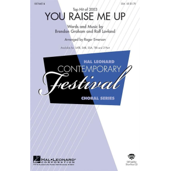You Raise Me Up (SSA)