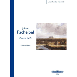         Pachelbel Canon in D  für Violine und Klavier - Johann Pachelbel / Arr. Samuel Marder
    