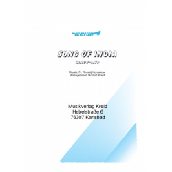         Song Of India - Nicolaj / Nicolai / Nikolay Rimskij-Korsakov / Arr. Roland Kreid
    