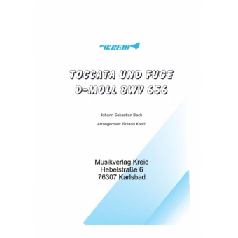 Toccata und Fuge d-moll BWV 565