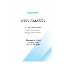         Moto Perpetuo für 1 oder 2 Euphonien - Niccolo Paganini
    