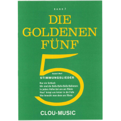         Klavier: Die goldenen 5 - Stimmungslieder Band 7 - Hubert Wolf / Arr. Robert S. Frost
    
