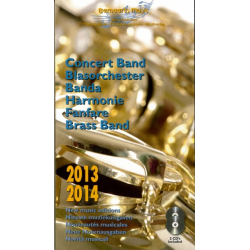 Promo Kat + CD: Bernaerts - Neue Notenausgaben 2013-2014