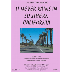         It never rains in South California - Erwin Jahreis
    