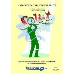        Andante in C Major for Flute - Wolfgang Amadeus Mozart / Arr. Haakon Esplo
    