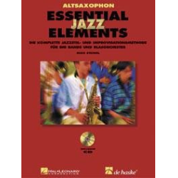         Essential Jazz Elements (D) - Altsaxophon - Buch + 2 Playalong-CD's - Mike Steinel
    