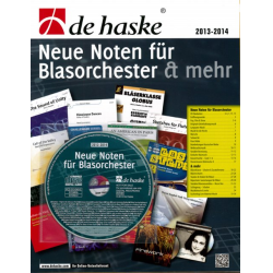 Promo Kat + CD: De Haske - Neue Noten für Blasorchester 2013-2014