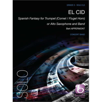 El Cid, Spanish Fantasy for Trumpet or Altsaxophone and Band