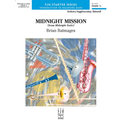         Midnight Mission: Midnight Suite (c/b) - Brian Balmages / Arr. Brian Balmages
    