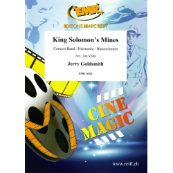         King Solomon's Mines - Jerry Goldsmith / Arr. Jan Valta
    