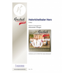         Heinrichsthaler Herz - Alexander Pfluger / Arr. Alexander Pfluger
    