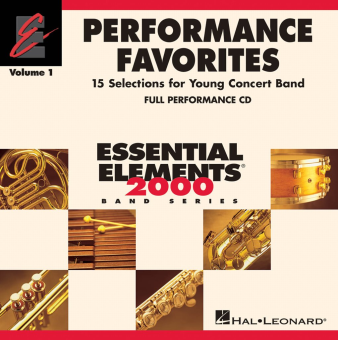 Performance Favorites, Vol.1 Full Performance CD