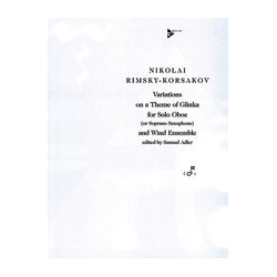         Variations on a theme of Glinka - Nicolaj / Nicolai / Nikolay Rimskij-Korsakov / Arr. Samuel Adler
    