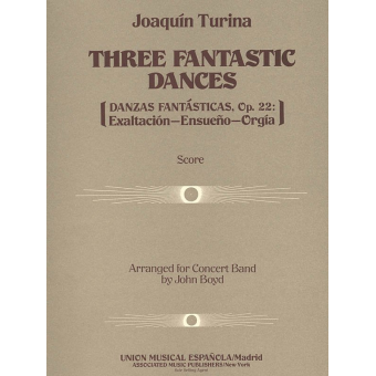 Three Fantastic Dances - Dancas Fantasticas Op. 22