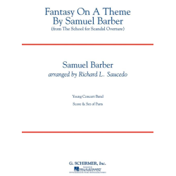         Fantasy on a Theme by Samuel Barber - Samuel Barber / Arr. Richard L. Saucedo
    