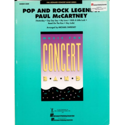         Pop and Rock Legends: Paul McCartney - Paul McCartney / Arr. Michael Sweeney
    