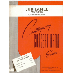         Jubilance Overture - Caesar Giovannini / Arr. Wayne Robinson
    