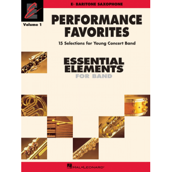 Performance Favorites, Vol. 1 - Baritone Saxophone