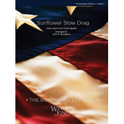         Sunflower Slow Drag - Scott Joplin / Arr. John R. Bourgeois
    