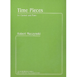         Time Pieces For Clarinet and Piano Opus 43 - Robert Muczynski
    