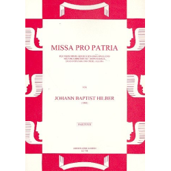         Missa Pro Patria (Partitur) - Johann Baptist Hilber
    
