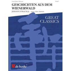         Geschichten aus dem Wienerwald - Johann Strauß / Strauss (Sohn) / Arr. Tohru Takahashi
    