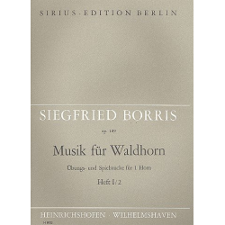         Musik für Waldhorn, Heft 2 op. 109 - Siegfried Borris
    