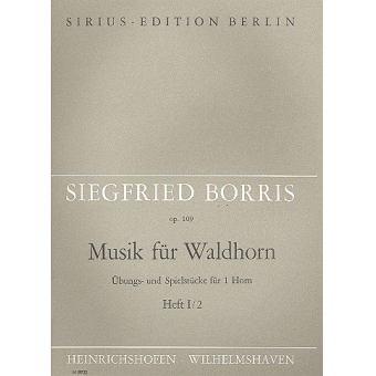 Musik für Waldhorn, Heft 2 op. 109